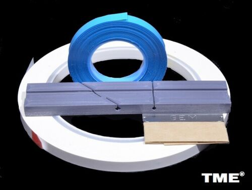 TS-1 RoXdon 1/4 inch Tape Splicing Block Set + 66m of Leader Tape